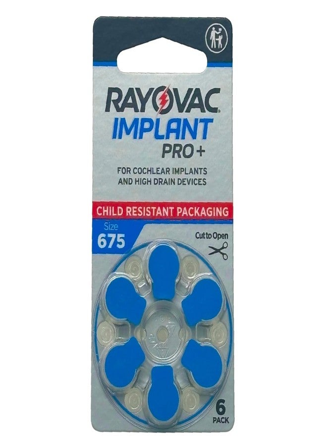 رايوفاك بطاريات Rayovac Cochlear Implant Pro+ | الحجم 675 (عبوة من 60 بطارية) | عبوة مقاومة للأطفال - Image 2