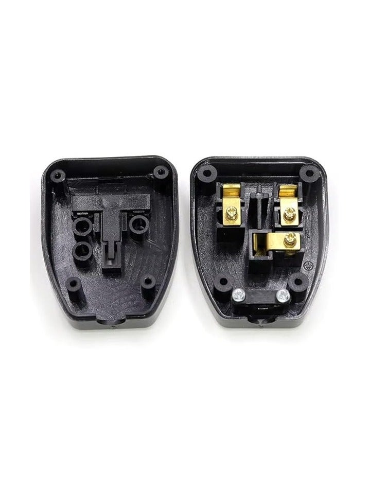 erorex C14 Male Plug to UK PDU/UPS Power Extension Cable,Quality UPS Power Cable IEC320 C14 Male Plug to UK 13A Female Socket, Connect C13 Adapter Lead Cord for PDU UPS 13A 250V (0.50 meter) - Image 2