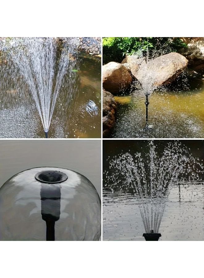 Large Fountain Pump Nozzle Set 8X Water Spray Head For Submersible Pump Garden Pond - Image 3