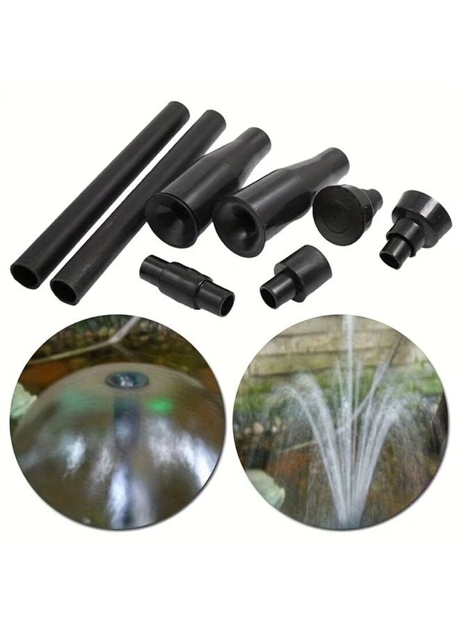 Large Fountain Pump Nozzle Set 8X Water Spray Head For Submersible Pump Garden Pond - Image 4