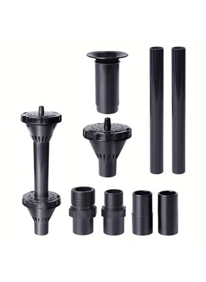 Large Fountain Pump Nozzle Set 8X Water Spray Head For Submersible Pump Garden Pond - Image 1
