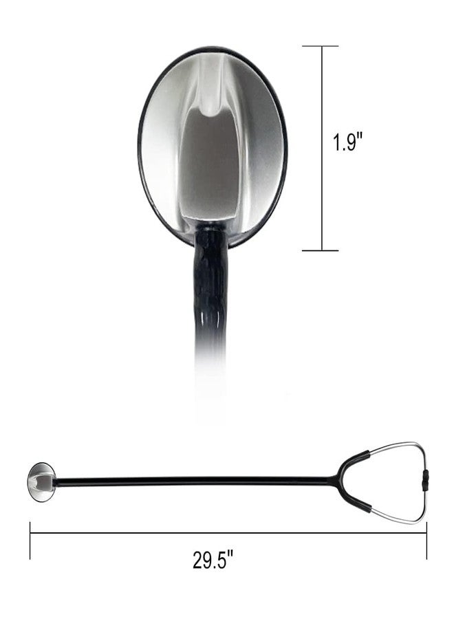 SCIAN Stethoscope for Nurse - Deluxe Single Head Stethoscope for Medical and Clinical Use, Perfect Work for Nurse Doctor Pediatric Infant (Black) - Image 5