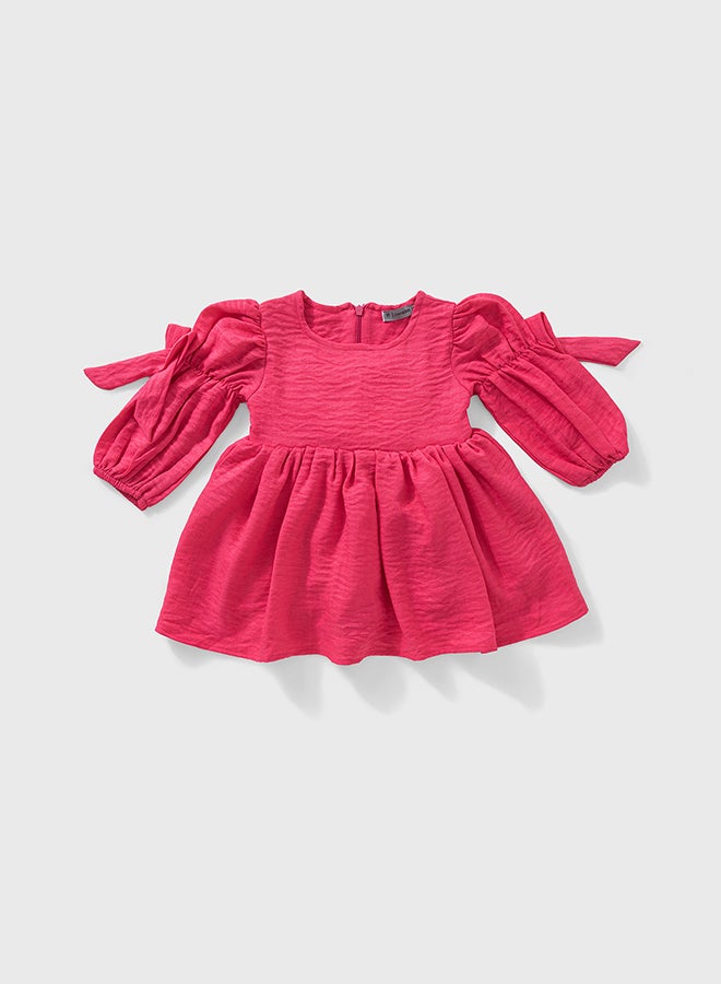 اون كيدز فستان كتان للبنات أطفال صغار - Image 1