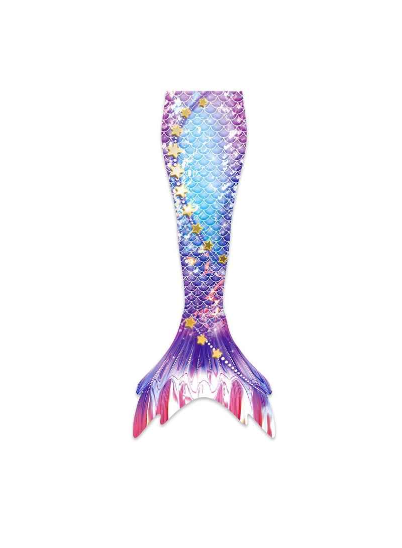10-Piece Mermaid Tail Swimming Costume Set - Image 3