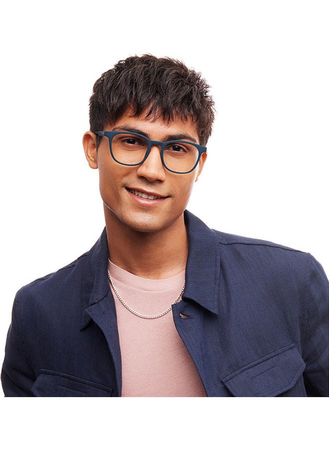Lenskart Blu Unisex Blu By Lenskart | Unisex Peyush Bansal Glasses For Eye Protection From Digital Screens Computer Glasses With Blue Cut & UV Protection - Image 1
