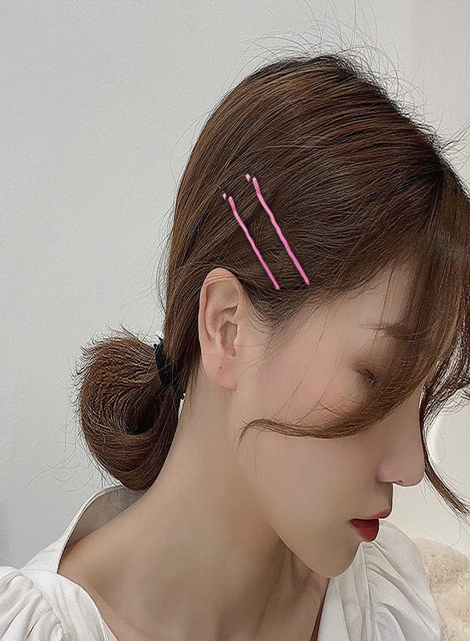 ccHuDE 144 Pcs Glitter Powder Metal Bobby Pins Stoving Varnish Hair Pins Gradient Colorful Hair Clips Styling Barrettes for Women Girls - Image 5