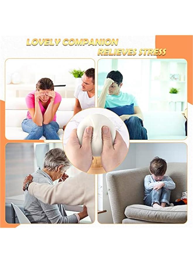 Squishy Dumpling Stress Ball Toy, TPR-Made Fingertip Toy with Flour Dough Inside for Stress, ADHD, Squishy Balls Toy for KidsAdult,Classroom Prizes, Parties, Gifts. - Image 4