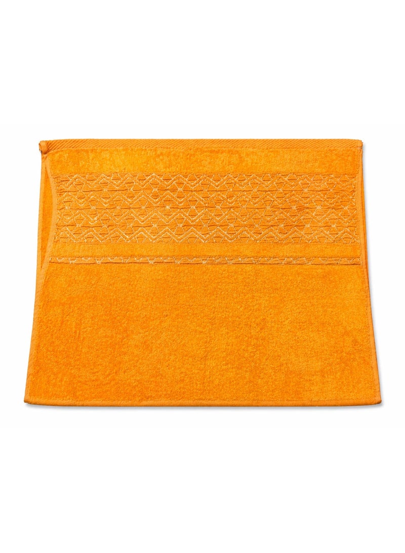 Baby towel set, one side cotton, one side velvet, size 50x80 cm, 2 pieces, high quality. - Image 2