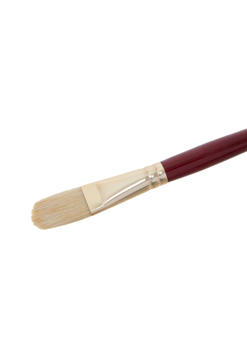 Daler Rowney 7-Piece Long Handled Paint Brushes With White Natural Bristles  - Image 4