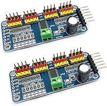 FainWan 2pcs PCA9685 16 Channel 12-Bit PWM Servo Motor Driver IIC Module Compatible with Ar-duino Robot - Image 1