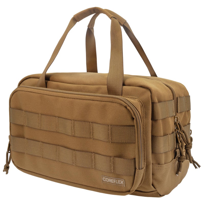 COREFLEX 12-Inch Heavy Duty Tool Bag, Tactical Gear Range EDC Bag for cars, Multi-Purpose Work Mechanics, Electrician, Carpenters, Builders, Plumbers 12'' X 7'' (Coreflex-Tac-01) - Image 1