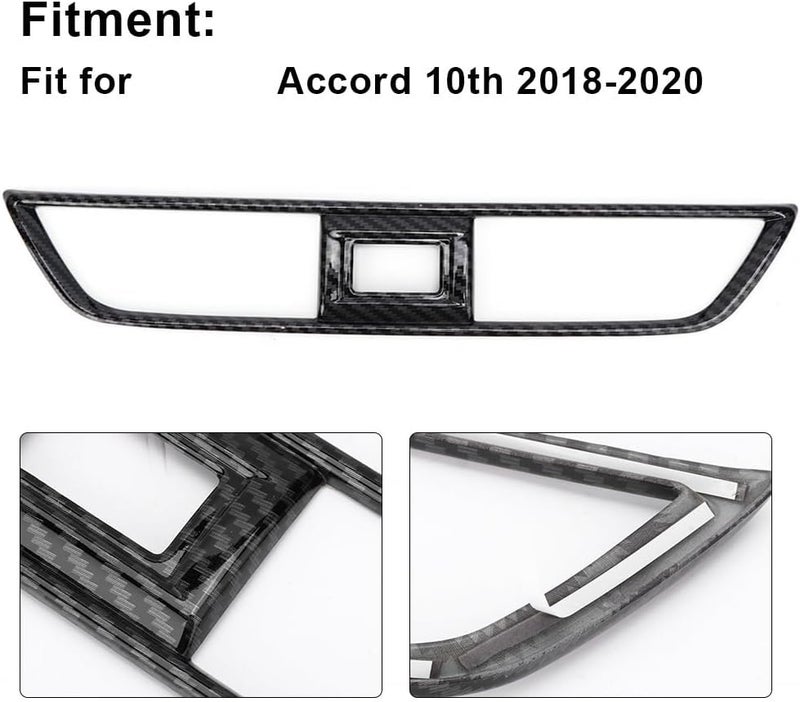 Wivplex Carbon Fiber Air Conditioning Vent Cover for Accord 2018-2020 - Image 3