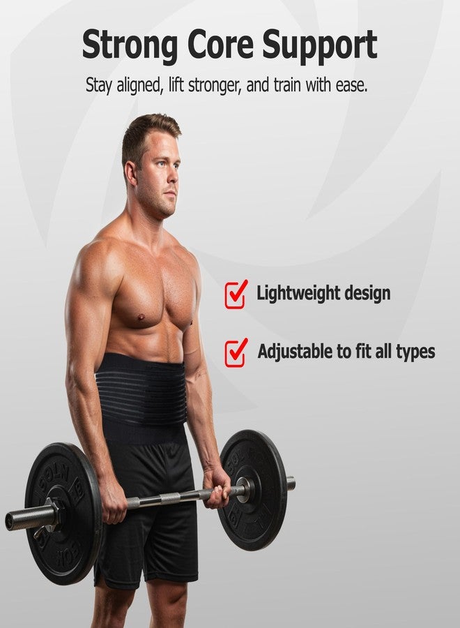 Solpro TorsoFit Waist Support for Men & Women | Joint Stabiliser for All Sports, Gym & Rehab Workouts | Joint Pain Relief for Active Lifestyle Injury Recovery & Arthritis (Black) - Image 5