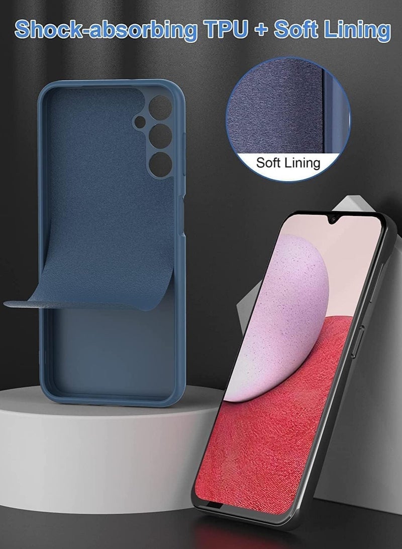 BORTONY Samsung Galaxy A26 Case Cover Soft Silicone Slim fit Case Light weight Back Cover Matte Finish Shockproof Cover Anti fingerprint Case For Samsung Galaxy A26 - Image 3