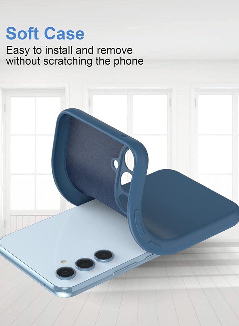 BORTONY Samsung Galaxy A26 Case Cover Soft Silicone Slim fit Case Light weight Back Cover Matte Finish Shockproof Cover Anti fingerprint Case For Samsung Galaxy A26 - Image 4