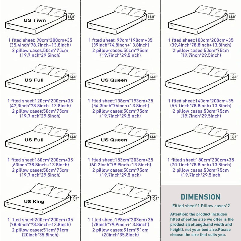 3 Pcs Gamer Controller Themed Fitted Sheet Set Mixed Colors 62.99 Inch by 78.74 Inch Including 1 Fitted Sheet And 2 Pillowcases Gaming Bedroom Decor Soft Breathable Mattress Protector - Image 3