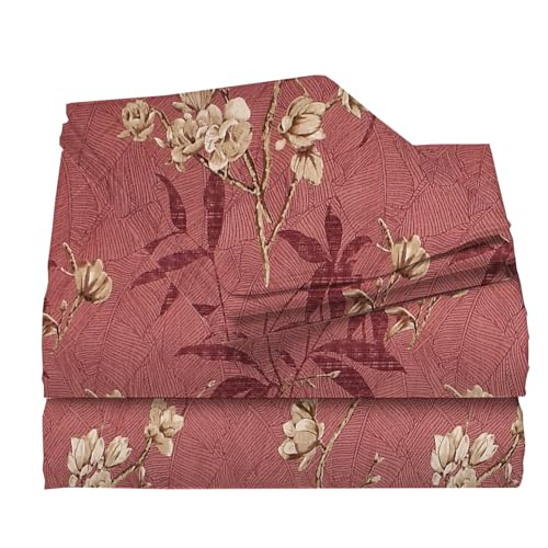 STARNSTYLE 100% Cotton Super Soft 240 Thread Count Elastic Fitted All Around Elastic Printed King Size Double Bed Bedsheet with 2 Pillow Cover 72" X 78" - Image 4