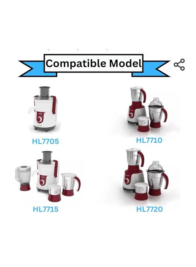 Philips مجموعة وعاء الخلاط فيليبس HL7705/HL7715 (ألوان متنوعة) - Image 2