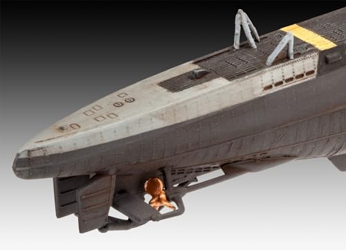 Revell مجموعة نموذج بلاستيكي غواصة ألمانية من نوع VII C/41 1: 350 من ريفيل RV05154 05154 5154 - Image 5