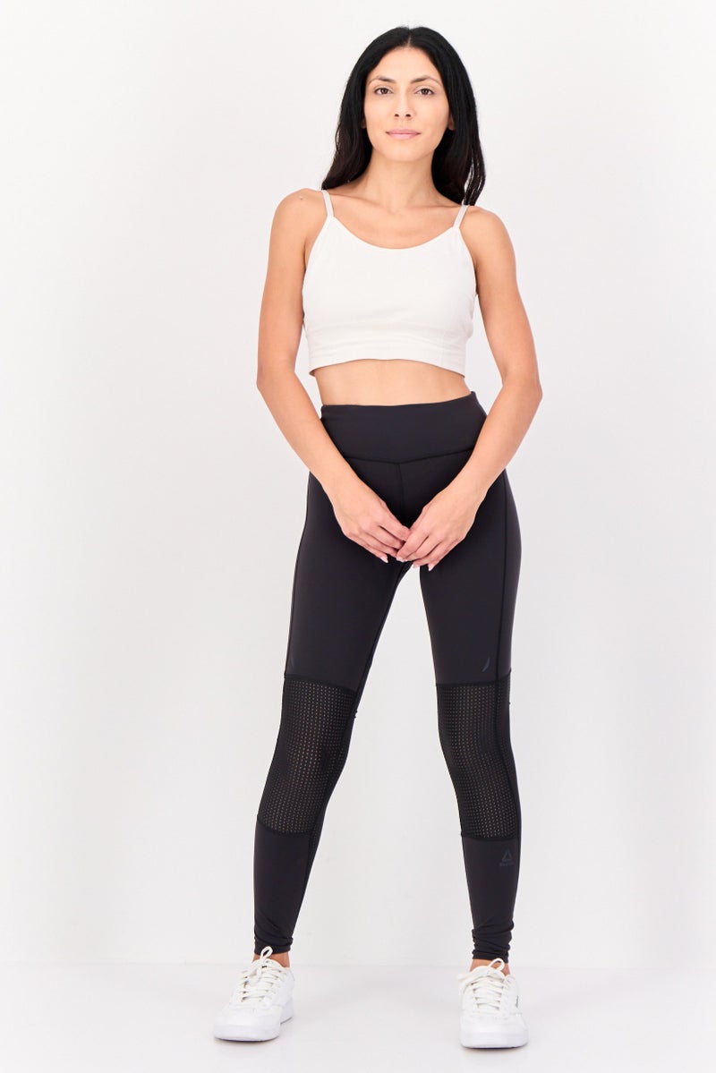 Reebok Women Sportswear Fit Training Leggings, Dark Grey - Image 4