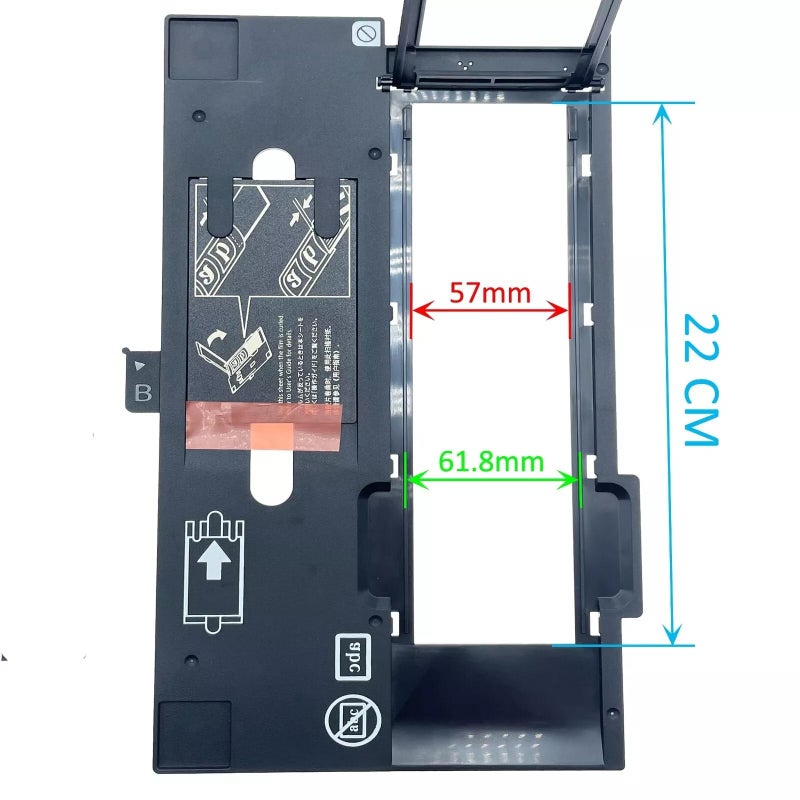 OKLILI 120 & 220 60mm Photo Scanning Holder Brownie Asp Film Holder Slide Negative Holder Compatible with Epson Perfection V500 V550 V600 - Image 5