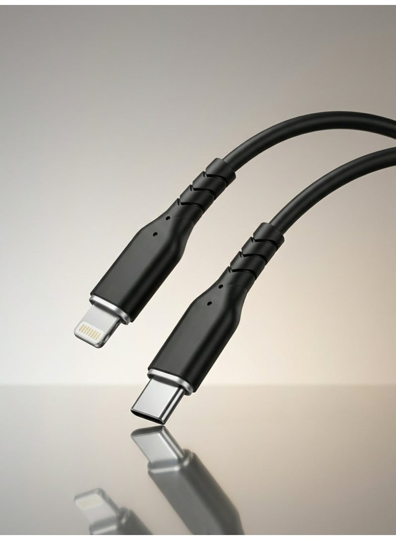 WELLTECH USB C to Lightning Fast Charging Cable High Speed Data Transfer Type C Cable Durable Power Delivery Charging Cord for Android Samsung Laptop WELLTECH STAR55 - Image 5