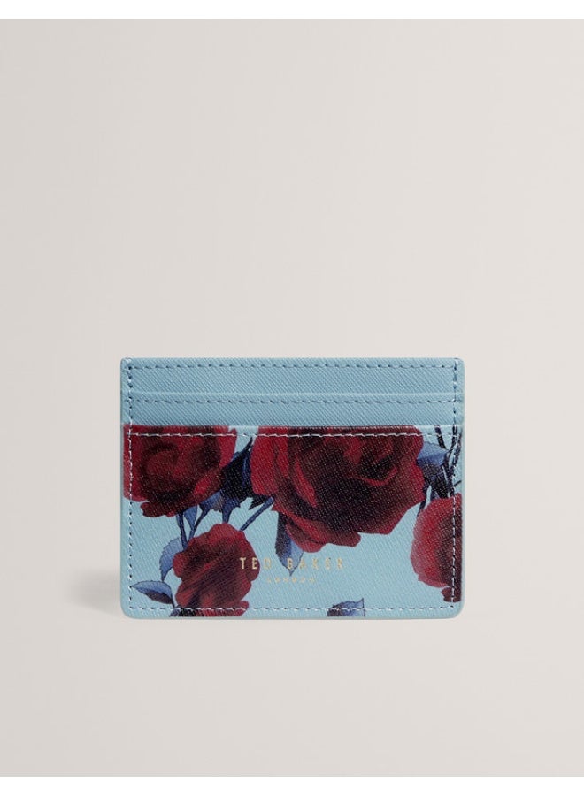 Ted Baker حامل بطاقات بطباعة الورد - Image 1