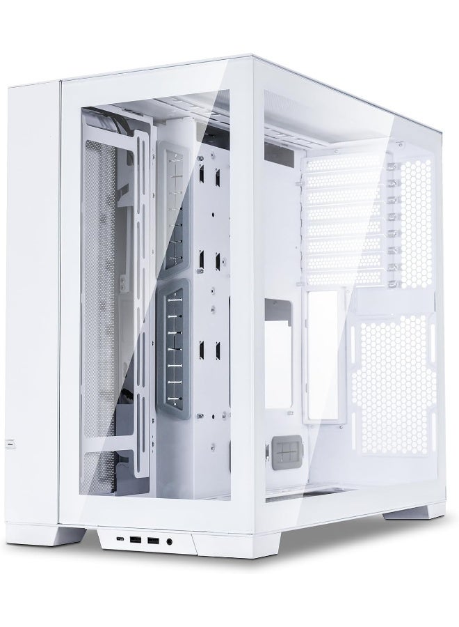 LIAN LI Renewed - LIAN LI O11 Dynamic EVO O11DEW White Aluminum / Steel / Tempered Glass ATX Mid Tower Computer Case - Image 4