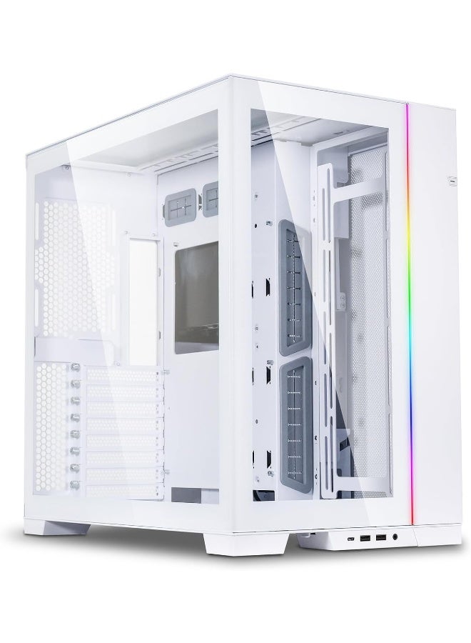 LIAN LI Renewed - LIAN LI O11 Dynamic EVO O11DEW White Aluminum / Steel / Tempered Glass ATX Mid Tower Computer Case - Image 2