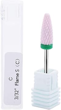 Brrnoo Nail Drill BitCeramic Drill Bits for Removing Nail Polish and GelNail Drill Bit Diamond Cuticle Electric Nail File Carbide Cuticle Remover Bit for Nail Polishing Manicure Tools23ST - Image 1