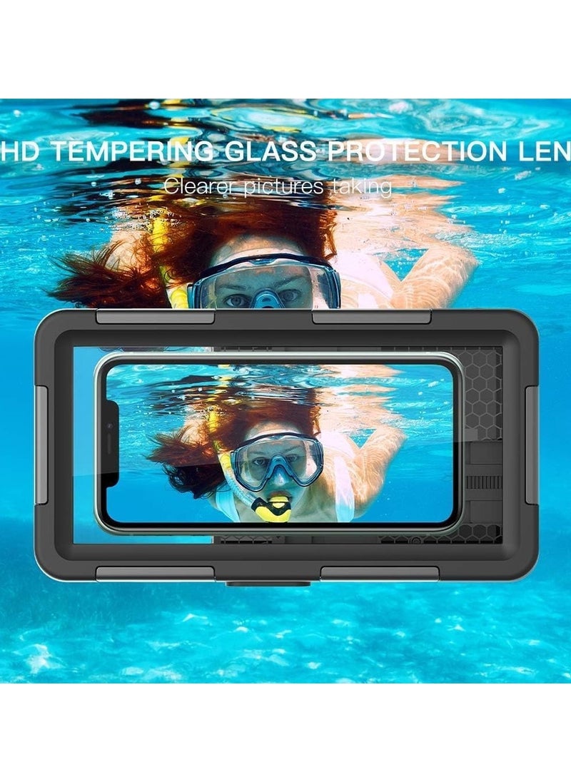 General - IP68 Waterproof Case for IPhone 16/Plus/Pro/Pro Max,Universal Diving Underwater Phone Case,Sealed Underwater Photography Protective Cover Suitable for Swimming & Snorkeling - Image 1