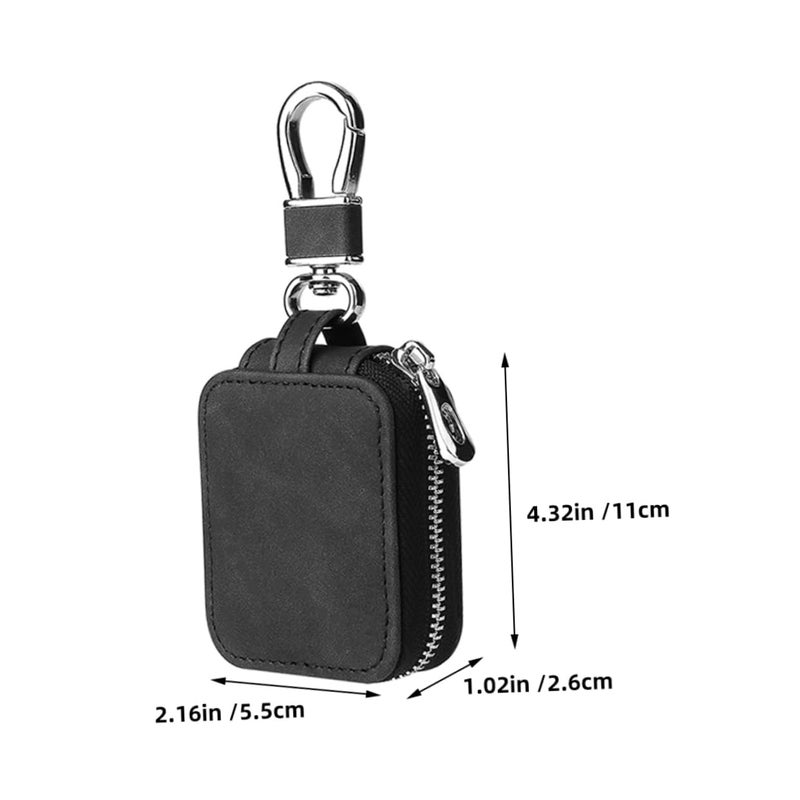 Shockproof Airpods Pro Case Cover Black Portable Keychain Pendant Design For Outdoor Use - Image 3