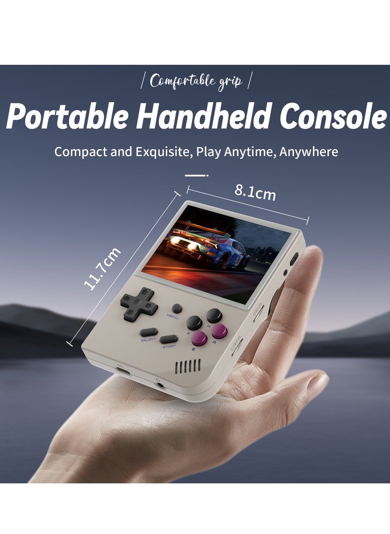 RG35XX Handheld Game Console 3.5 inch IPS Retro Games Consoles Classic Emulator Hand-held Gaming Console Preinstalled Hand Held Video Games System 64GB