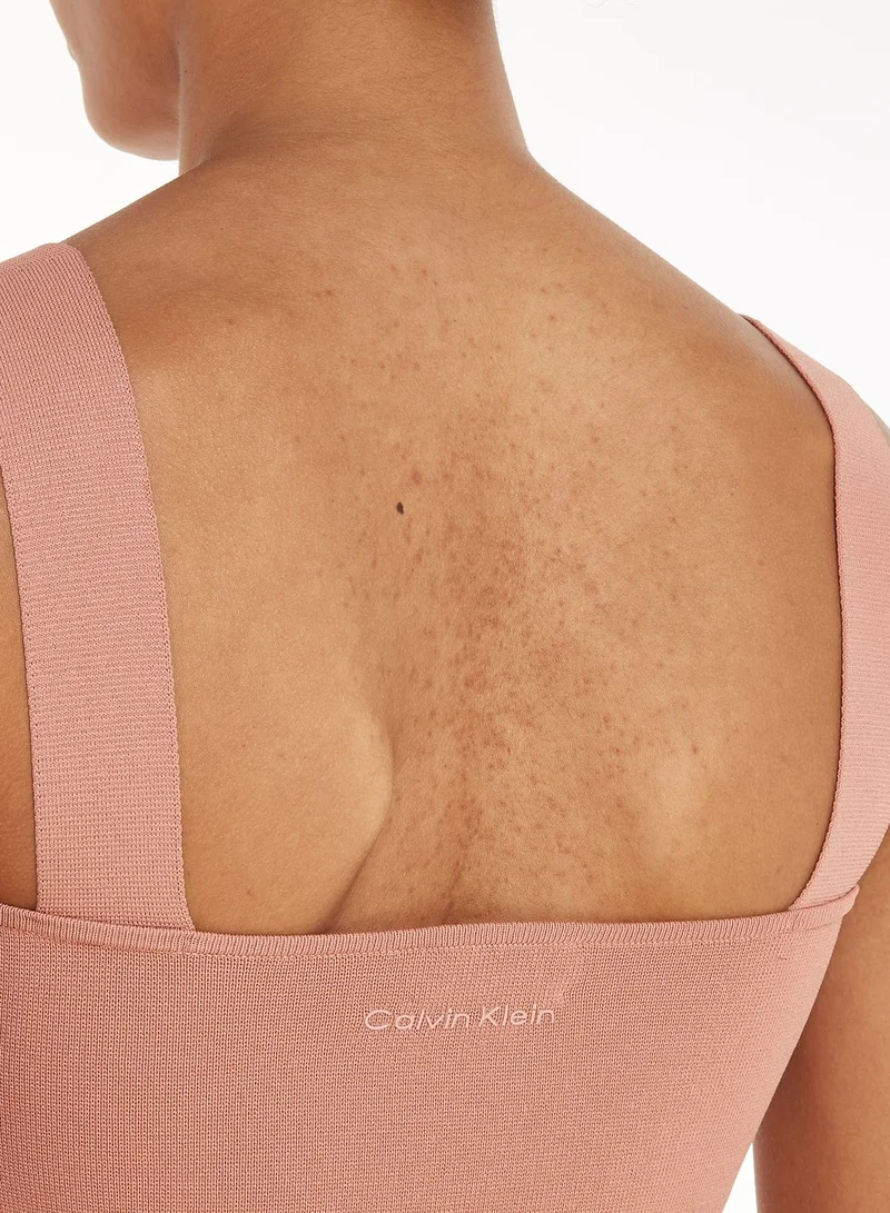 CALVIN KLEIN Strappy Knitted Top