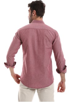 WHITE RABBIT Regular Fit Long Sleeve Linen Men's Shirt  - Image 2