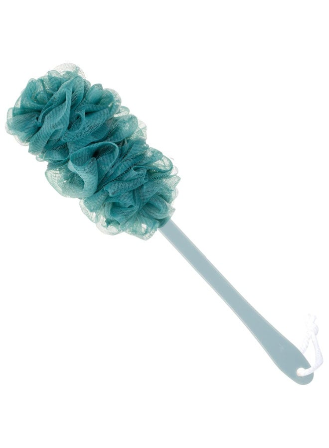 Back Scrubber for Shower, Long Handle Bath Body Brush, Soft Nylon Mesh Sponge On a Stick for Shower Men Women Kids Elderly - Image 1