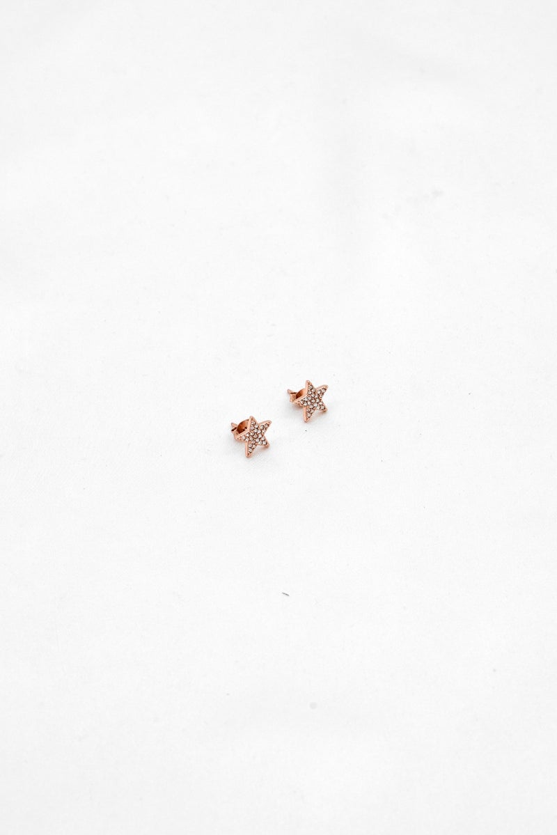 OLIVIA BURTON Women Star Stud Earrings, Gold  - Image 1