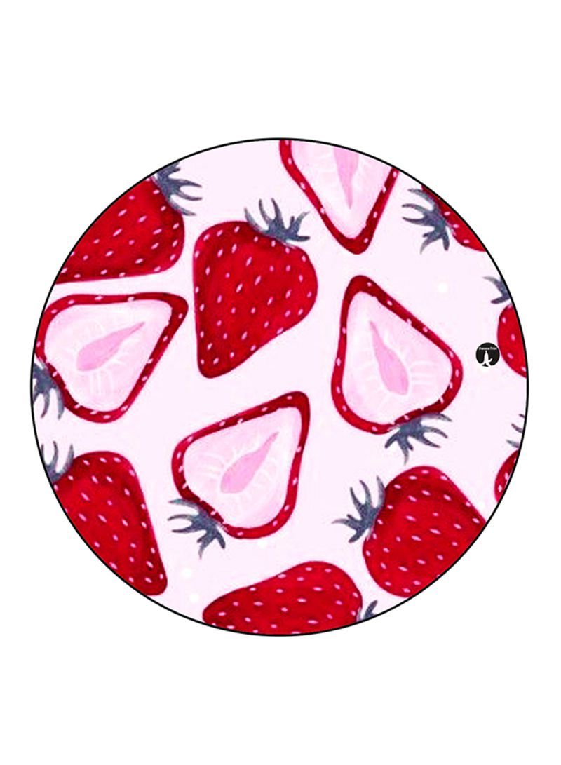 RKN Strawberries Printed Mouse Pad Multicolour