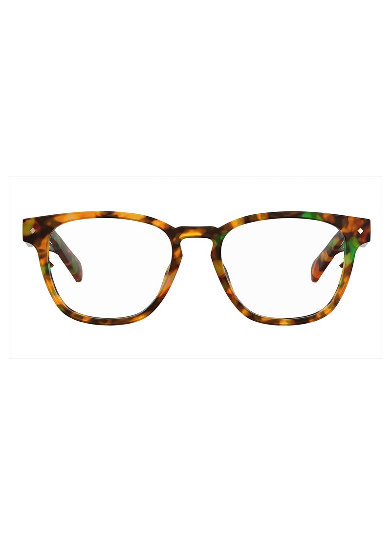 Polaroid Unisex Square Reading Glasses - Pld 0022/R Havana Honey 50 - Lens Size: 50 Mm  - Image 2