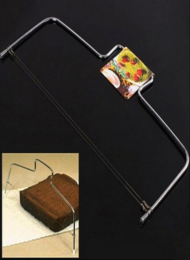 Double-Line Cake Slicer Silver - Image 3
