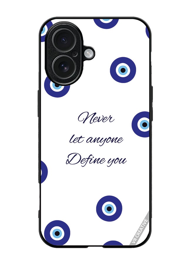 VR CREATIVE Protective Case Cover For Apple iPhone 17 Never Let Anyone Define You Design Multicolour