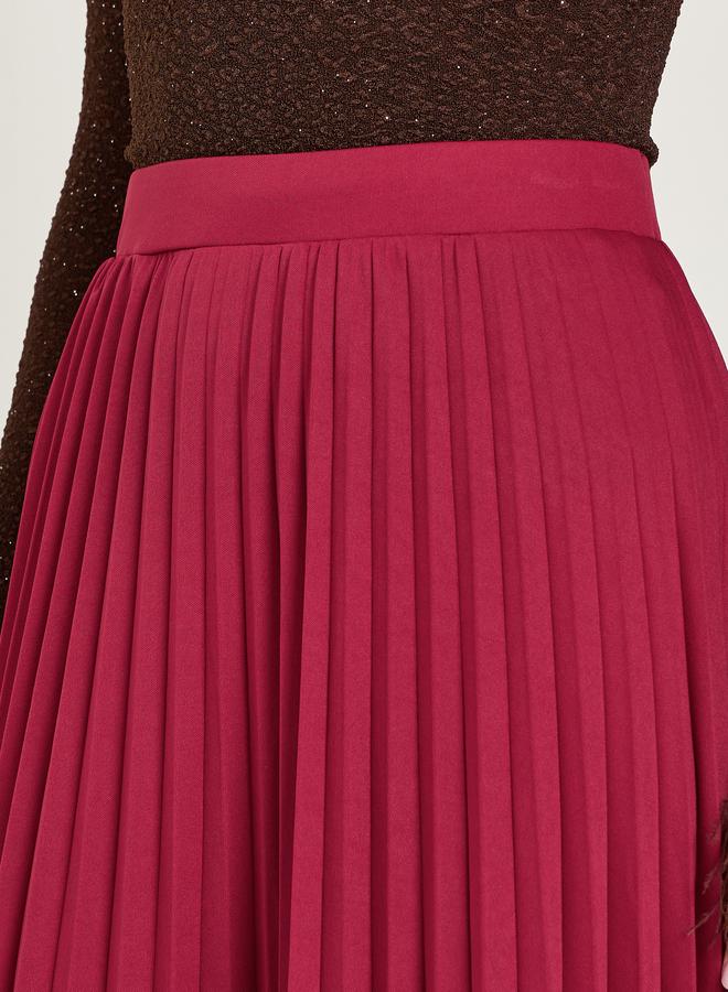 ستايلي تنورة ميدي بكسرات - Image 3