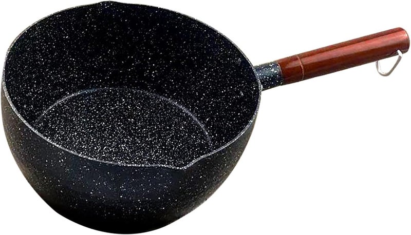 Nonstick Small Cooking Pot Multifunctional Nonstick Saucepan for Noodles Soup Food (20cm / 7.9in) - Image 3