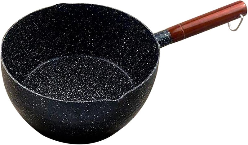 Nonstick Small Cooking Pot Multifunctional Nonstick Saucepan for Noodles Soup Food (20cm / 7.9in) - Image 2
