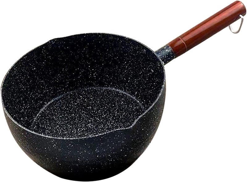Nonstick Small Cooking Pot Multifunctional Nonstick Saucepan for Noodles Soup Food (20cm / 7.9in) - Image 1