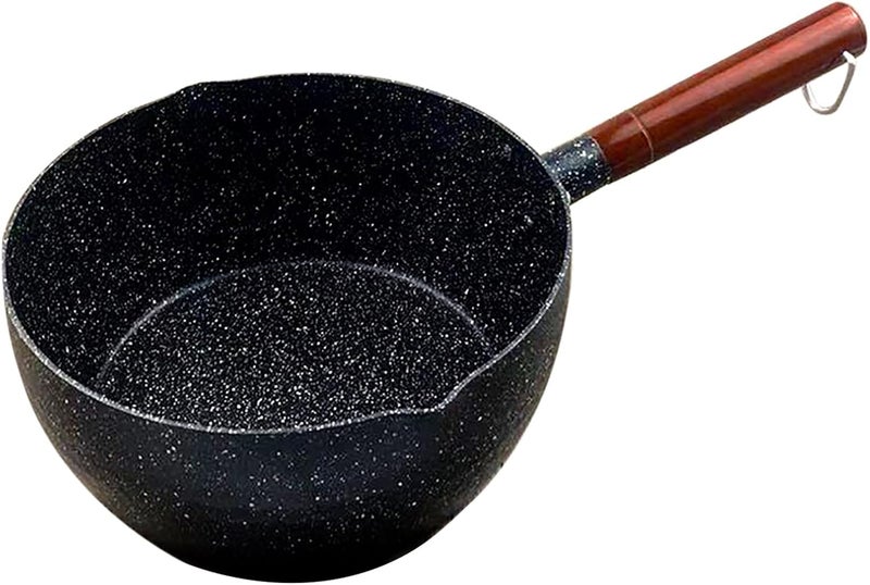Nonstick Small Cooking Pot Multifunctional Nonstick Saucepan for Noodles Soup Food (20cm / 7.9in) - Image 5