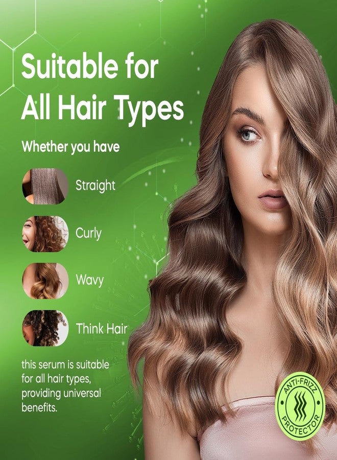 DOMINICAN MAGIC Nourishing Hair Styling Serum, Anti-Frizz Serum & Hydrating Hair Treatment for Dry, Frizzy Hair, 6oz - Image 4