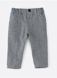 Woven pant with elastic