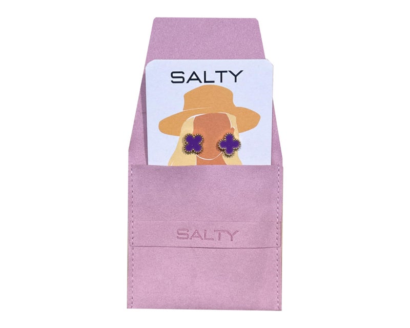 SALTY Fashion Micro Fiber Jewellery Storage Pouch | Travel | Organisers | Jewelry Holder | Organizer Case | Container | Accessories | Multiple Uses | Pack of 1 - Image 4