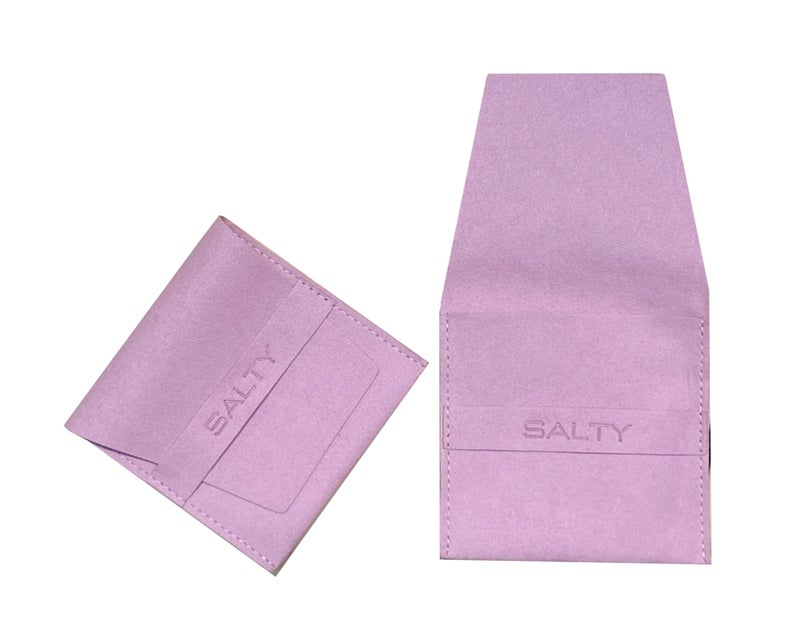 SALTY Fashion Micro Fiber Jewellery Storage Pouch | Travel | Organisers | Jewelry Holder | Organizer Case | Container | Accessories | Multiple Uses | Pack of 1 - Image 2